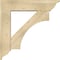 Ekena Millwork Westlake Traditional Rough Sawn Bracket w/ Offset Brace, Douglas Fir, 8"W x 34"D x 34"H BKT0806X34X34WTL01RDF - alternate 2